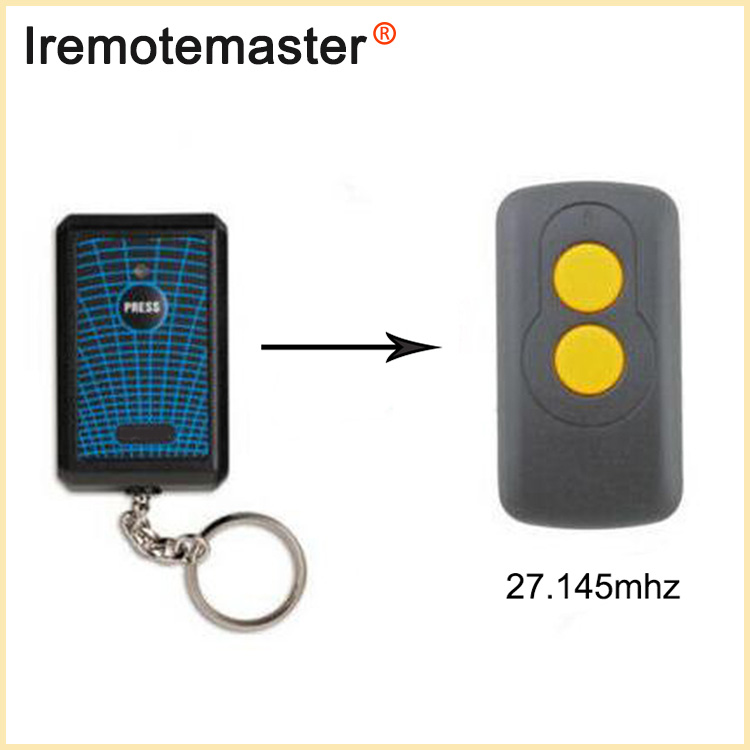Key 301 27.145MHz sopii FMT201/FMT301/FMT401 autotallin oven kaukosäätimelle